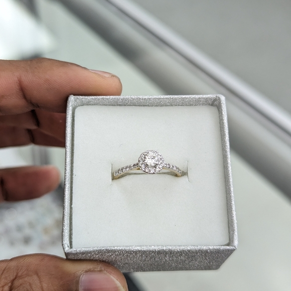 Real Diamond 14kt Gold Ring For Women
